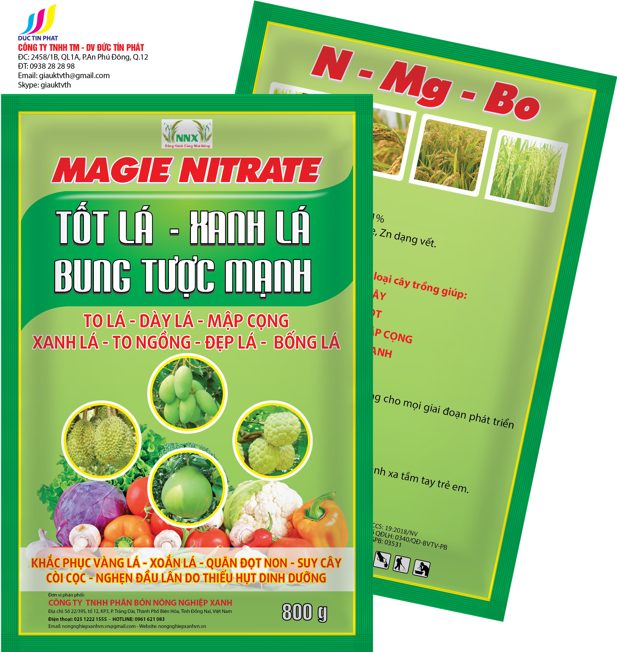 Magie Nitrate Túi 800gr