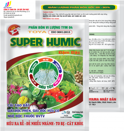 Supper Humic Túi 500gr